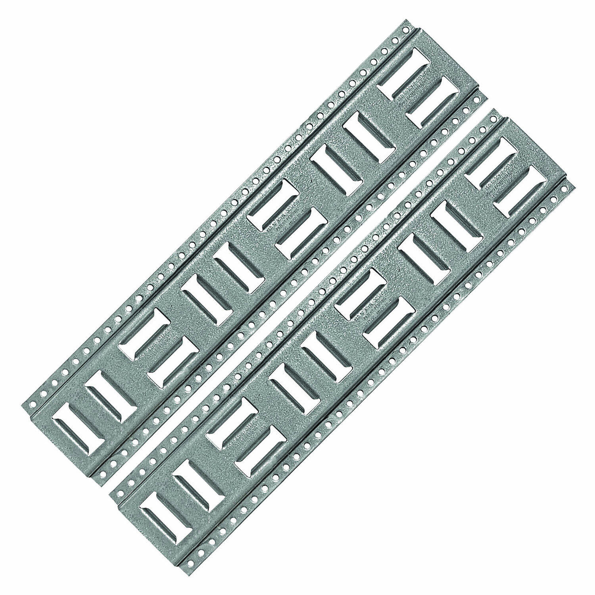 Snap-Loc Cargo Control Fast-Track E-Track - 24in., 2-Pack, 1000-Lb. Working Load, Galvanized Steel, Model# SLAET24G2